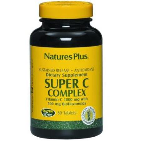 SUPER C COMPLEX+BIOFLAVONOIDES(accion retard.)60co