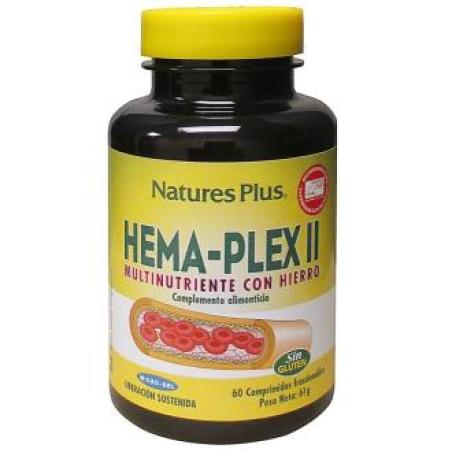 HEMA-PLEX II (accion retardada) 60 comp.