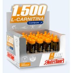 L CARNITINA 1500 NARANJA 20amp