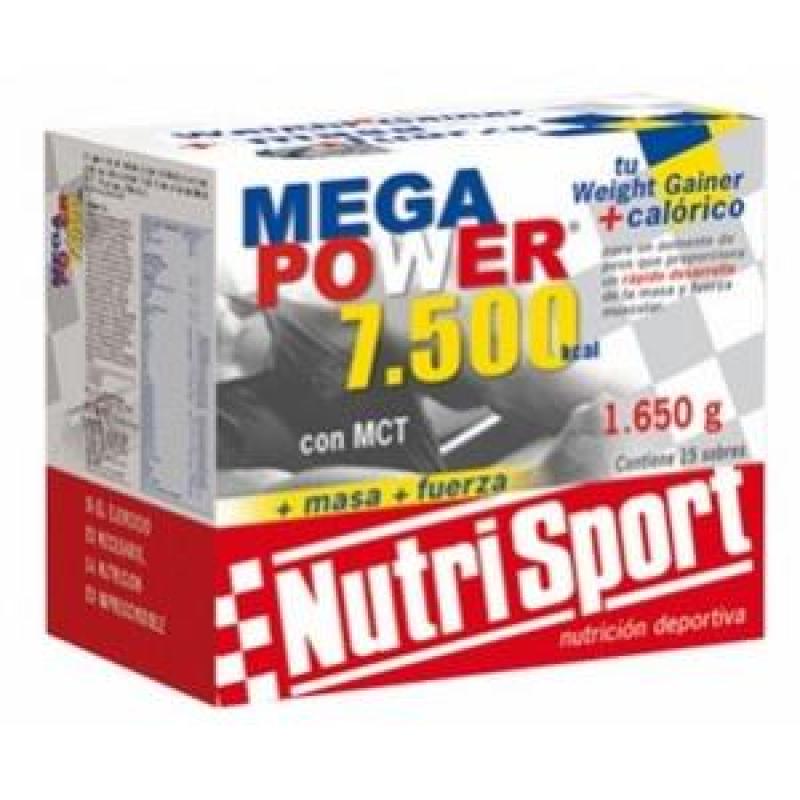 MEGAPOWER 7.500 batido chocolate caja 15sbrs.