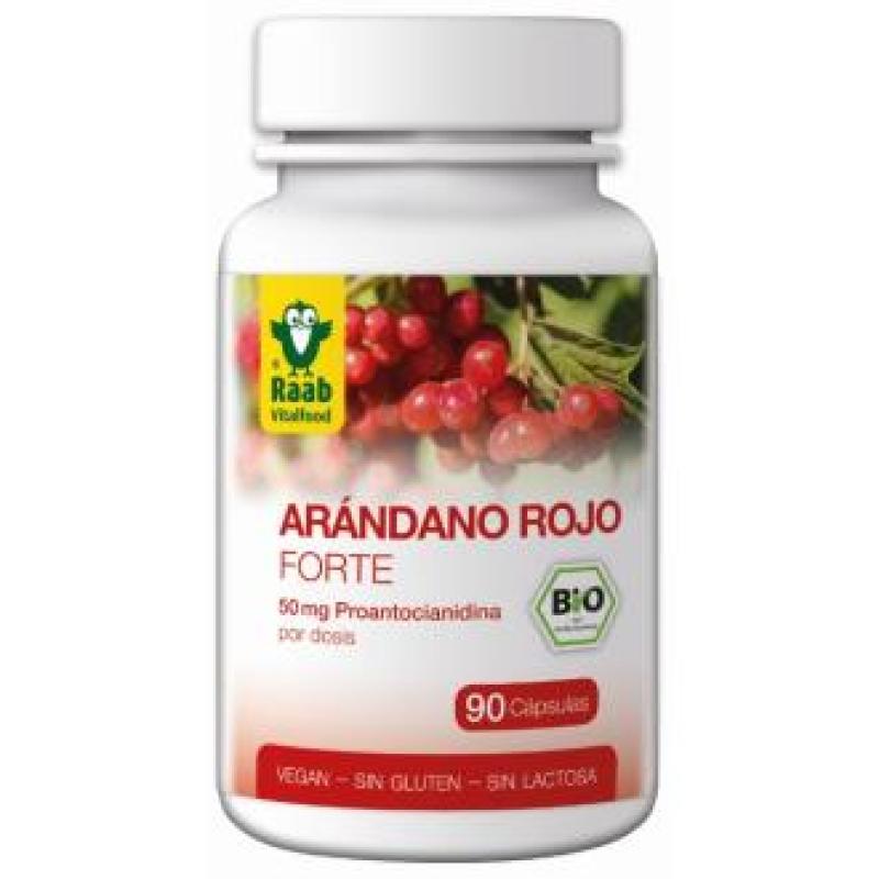 ARANDANO ROJO FORTE 90cap. BIO SG VEGAN