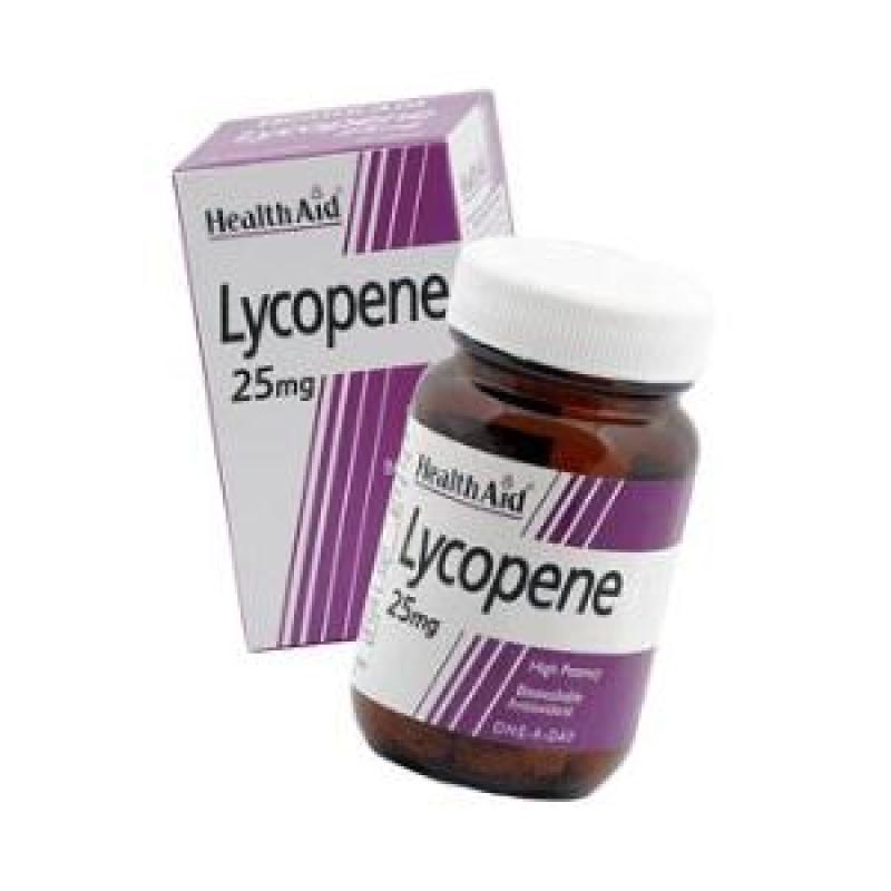 LICOPENO 25mg. 30comp. HEALTH AID