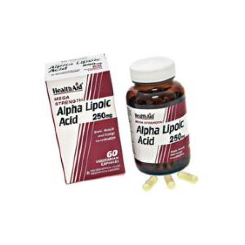 ACIDO ALPHALIPOICO 60cap. HEALTH AID