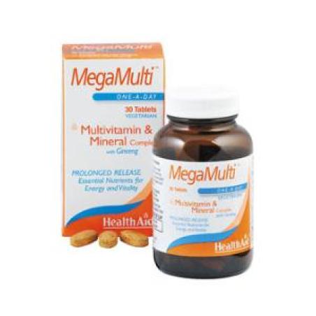 MEGAMULTI con GINSENG 30comp. HEALTH AID