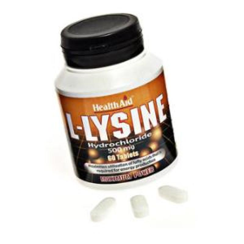 L-LISINA 500mg. 60comp. HEALTH AID