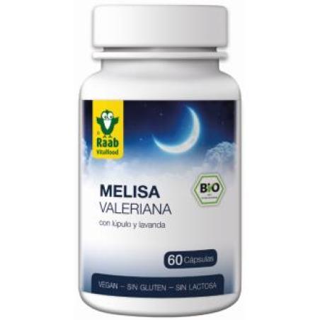 MELISA-VALERIANA con lupulo 60cap. BIO SG VEGAN