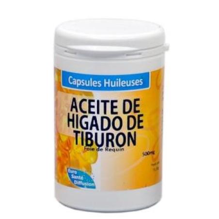 ACEITE DE HIGADO DE TIBURON 500mg. 100cap.