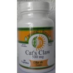 UÑA DE GATO 500mg. 60cap.