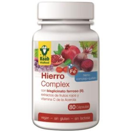 COMPLEJO DE HIERRO 80cap. SG VEGAN