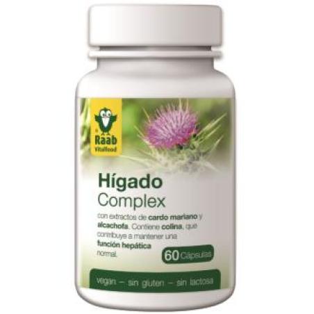 HIGADO COMPLEX 550mg 60comp. SG VEGAN