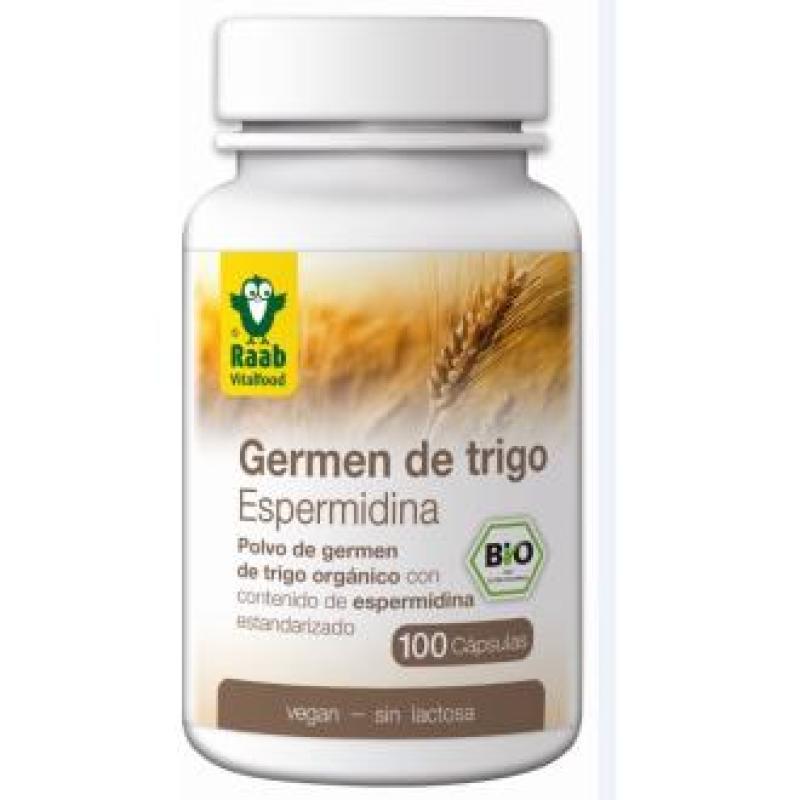 ESPERMIDINA germen de trigo 600mg 100cap BIO VEGAN