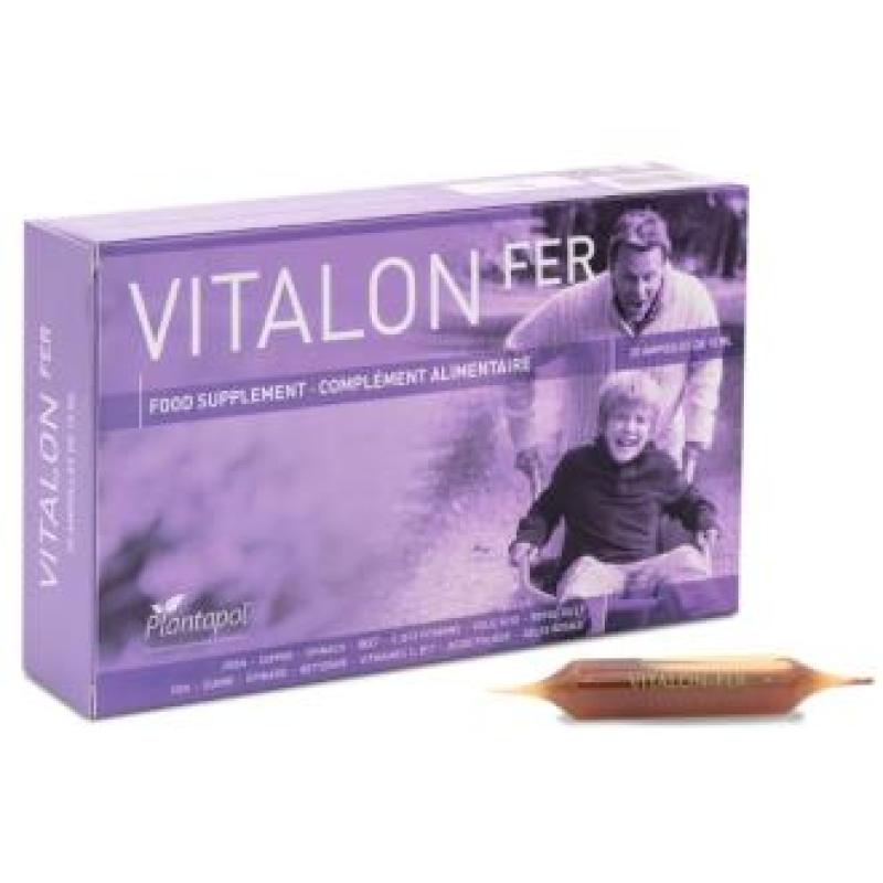 VITALON FER (j.real+hierro+oligoelementos) 20amp.