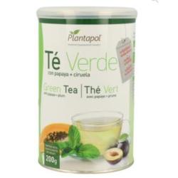 TE VERDE con papaya y ciruela bote 200gr.instantan