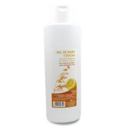 GEL DE BAÑO AVENA Y LIMON 750ml.