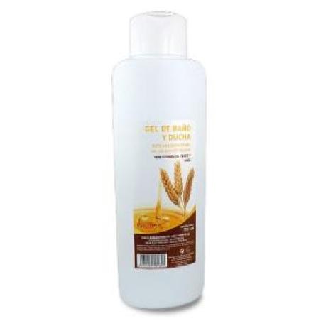 GEL DE BAÑO GERMEN DE TRIGO+MIEL 750ml.