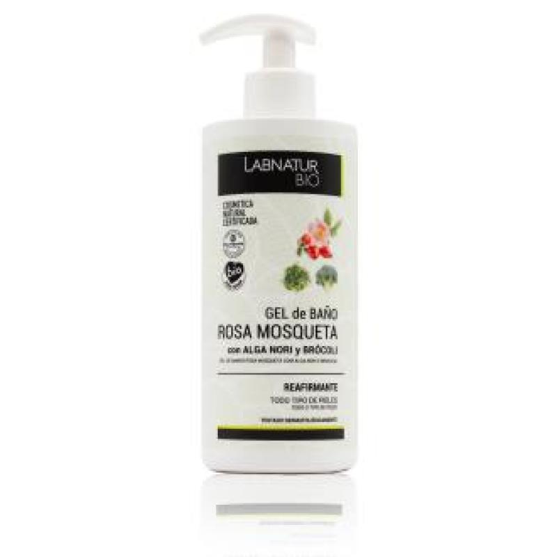 GEL DE BAÑO rosa mosqueta-algas-brocoli 450ml. BIO