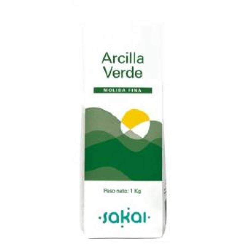 ARCILLA VERDE fina 1Kg.