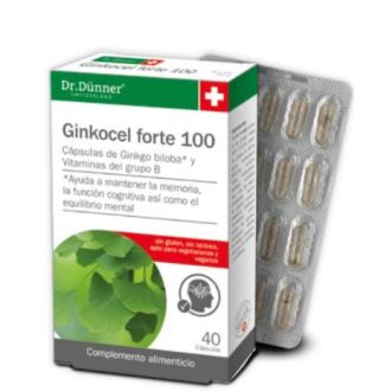 GINKOCEL forte 100 40cap. DR.DUNNER