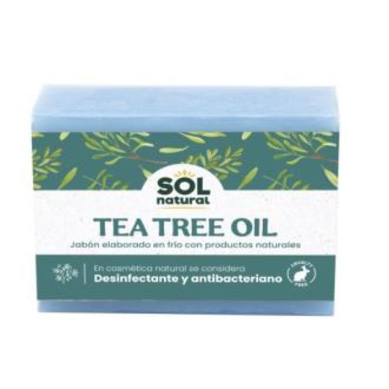 JABON EN PASTILLA de tea tree 100gr.