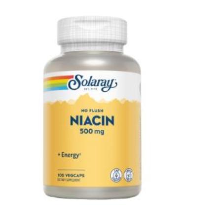 NIACIN 500mg. NO RUBORIZANTE 100cap.