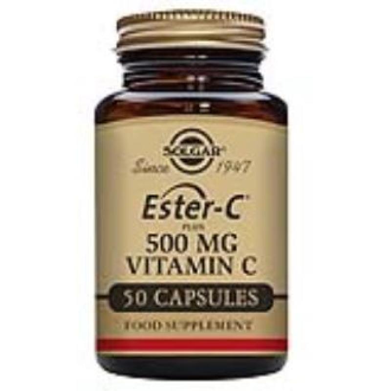 ESTER C PLUS 500mg 50vegicaps