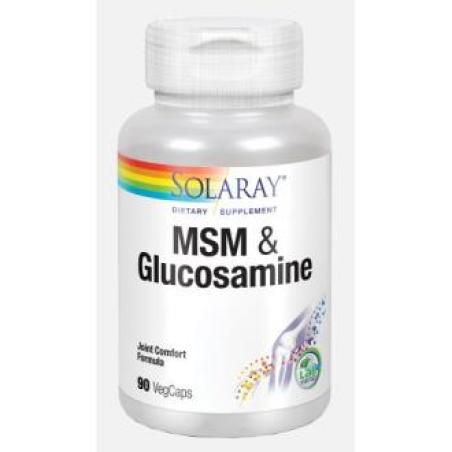 MSM AND GLUCOSAMINE 90cap.