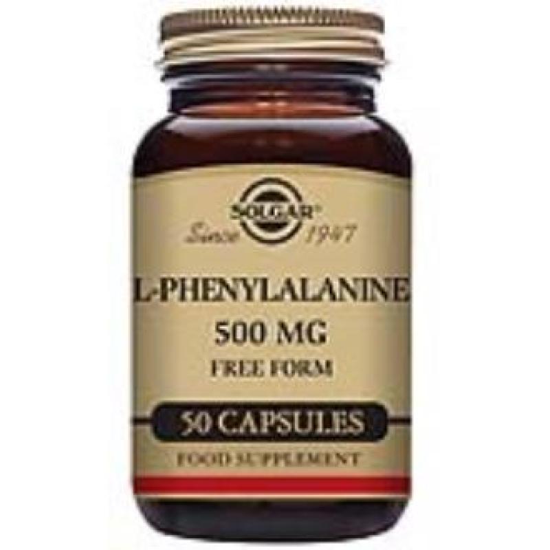 L-FENILALANINA 500mg. 50cap.