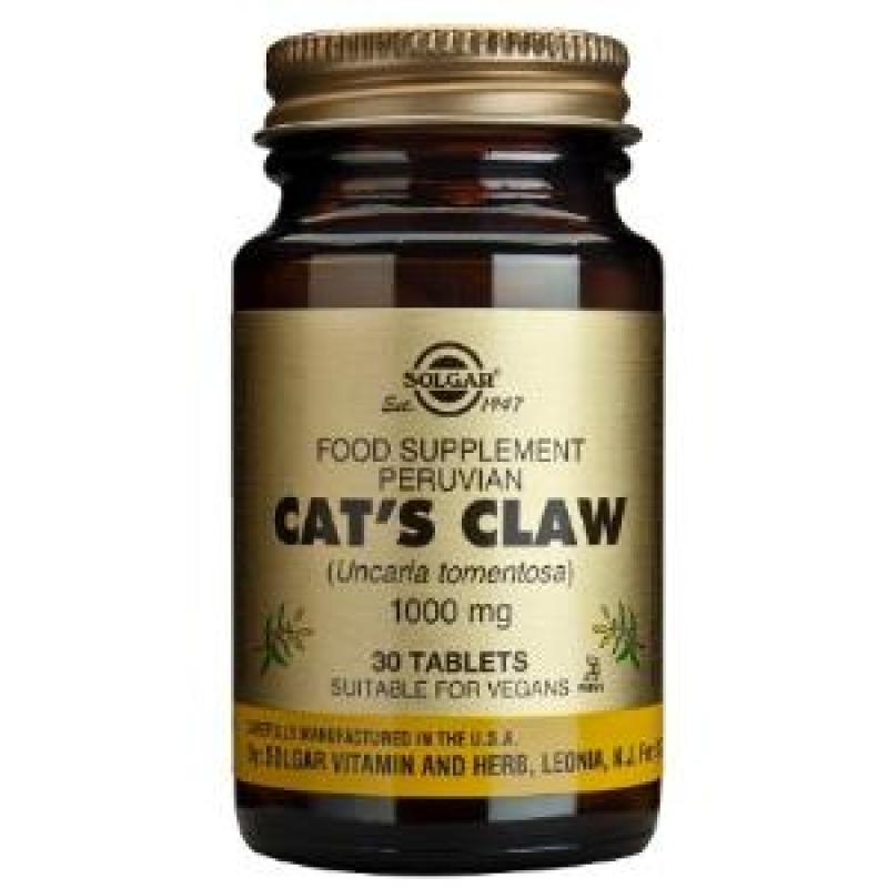 UÑA GATO CATS CLAW (uncaria tom) 1000mg 30comp.