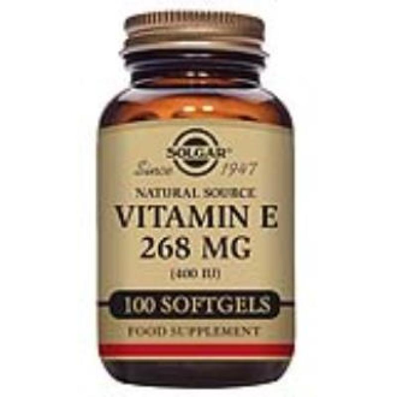 VITAMINA E 400IU (268mg) 100cap.blanda