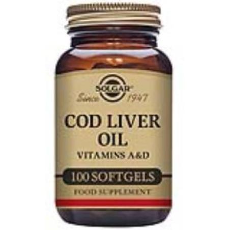 ACEITE HIGADO DE BACALAO (cod liver oil)100cap.b