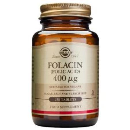 ACIDO FOLICO  400mcg. (FOLACIN) 250comp