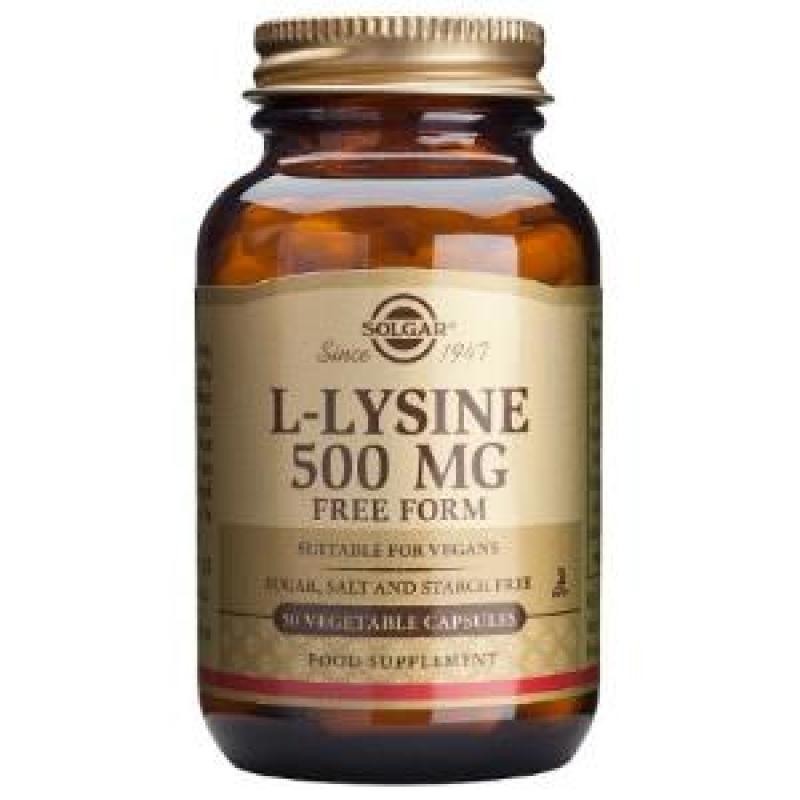 L-LISINA 500mg. 50vegicaps