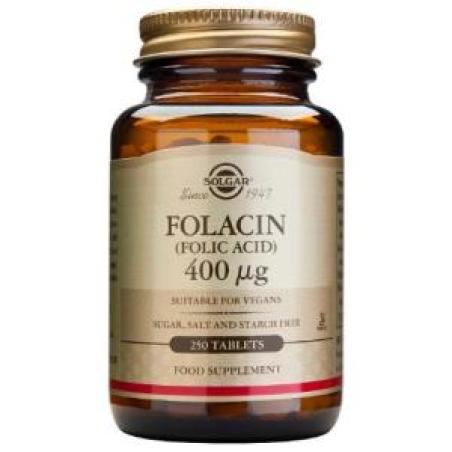 ACIDO FOLICO  400mcg. (FOLACIN) 100comp