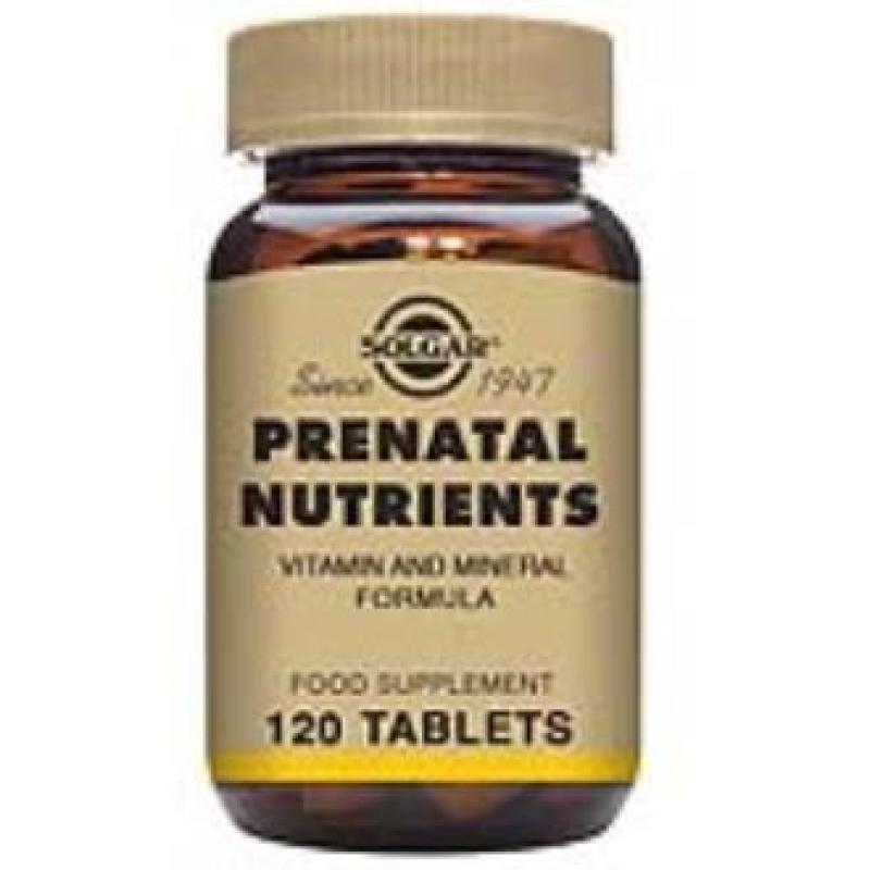 NUTRIENTES PRENATALES 120comp