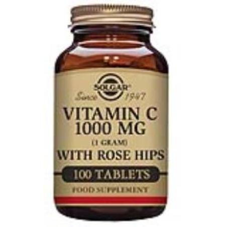 VITAMINA C 1000mg ROSE HIPS 100comp.