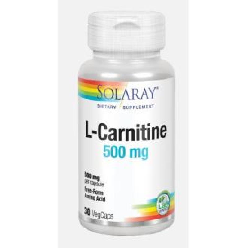 L-CARNITINE 500mg. 30cap.