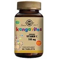 KANGAVITES VIT.C naranja infantil 90comp.mast.