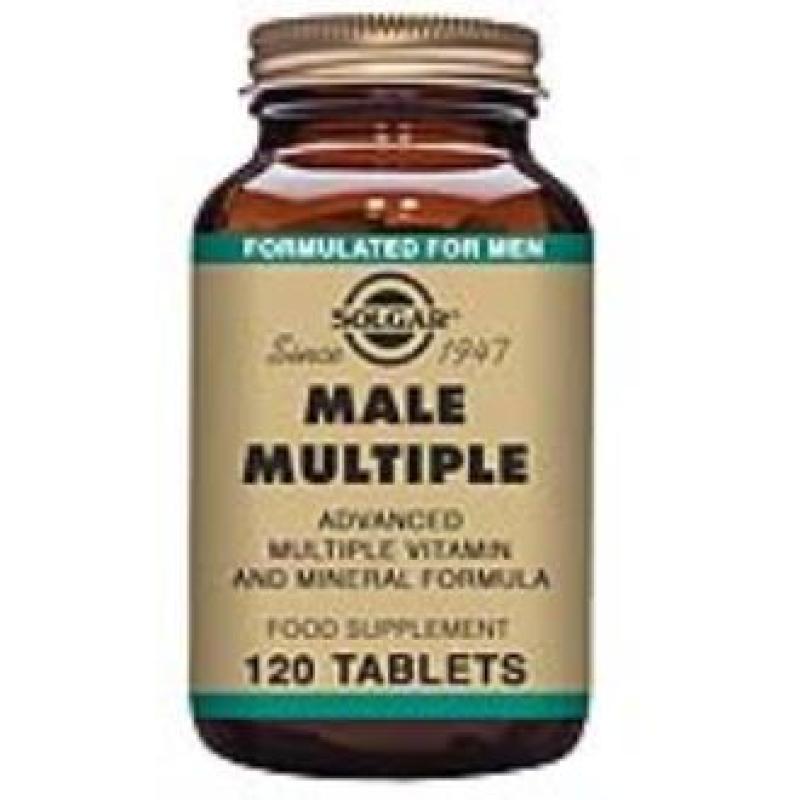 MALE MULTIPLE (compl.para el hombre) 120comp.