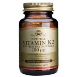 VITAMINA K2 100mcg.(menaquinona-7) 50cap.veg