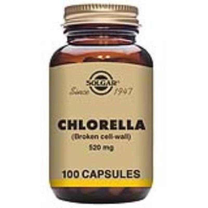 CHLORELLA (de pared celular rota) 100vegicaps