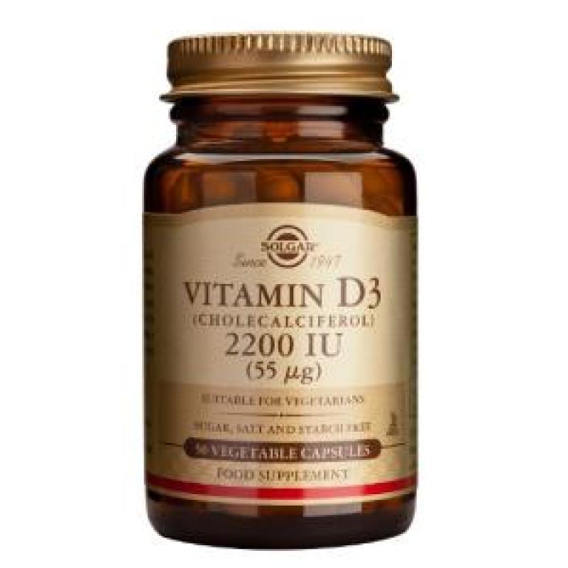 VITAMINA D3 2200ui (55mcg) 50cap.veg.