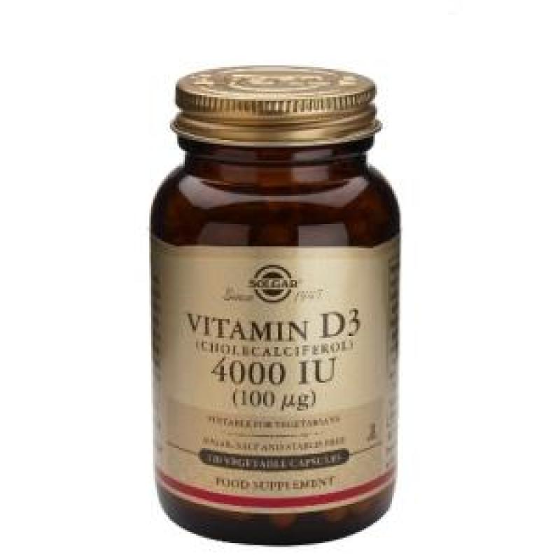 VITAMINA D3 4000ui (100mcg) 60cap.veg.