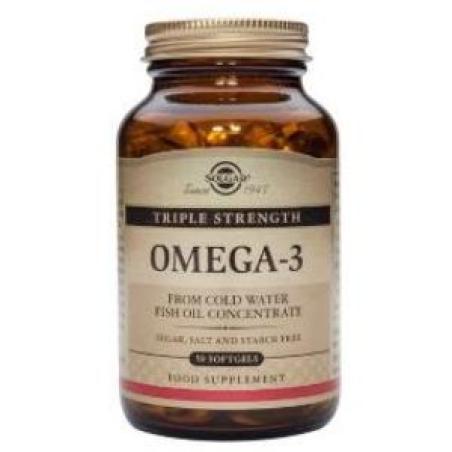 OMEGA 3 triple concentracion 50cap.blanda