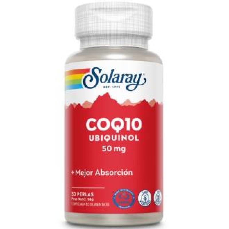 UBIQUINOL CoQ10 50mg. 30perlas