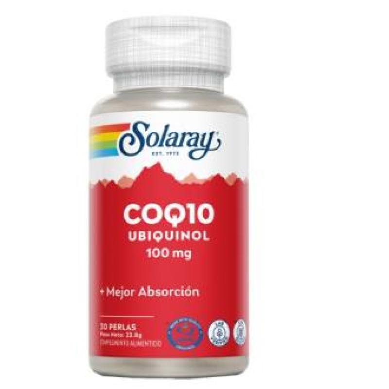 CoQ10 UBIQUINOL 100mg. 30perlas