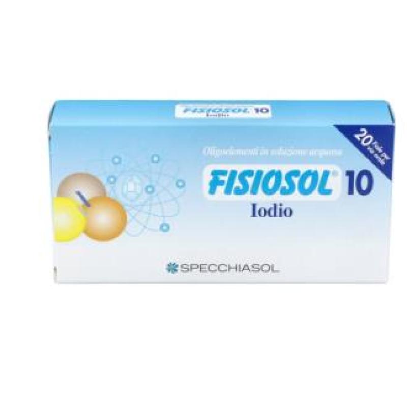 FISIOSOL 10 Yodo 20amp.