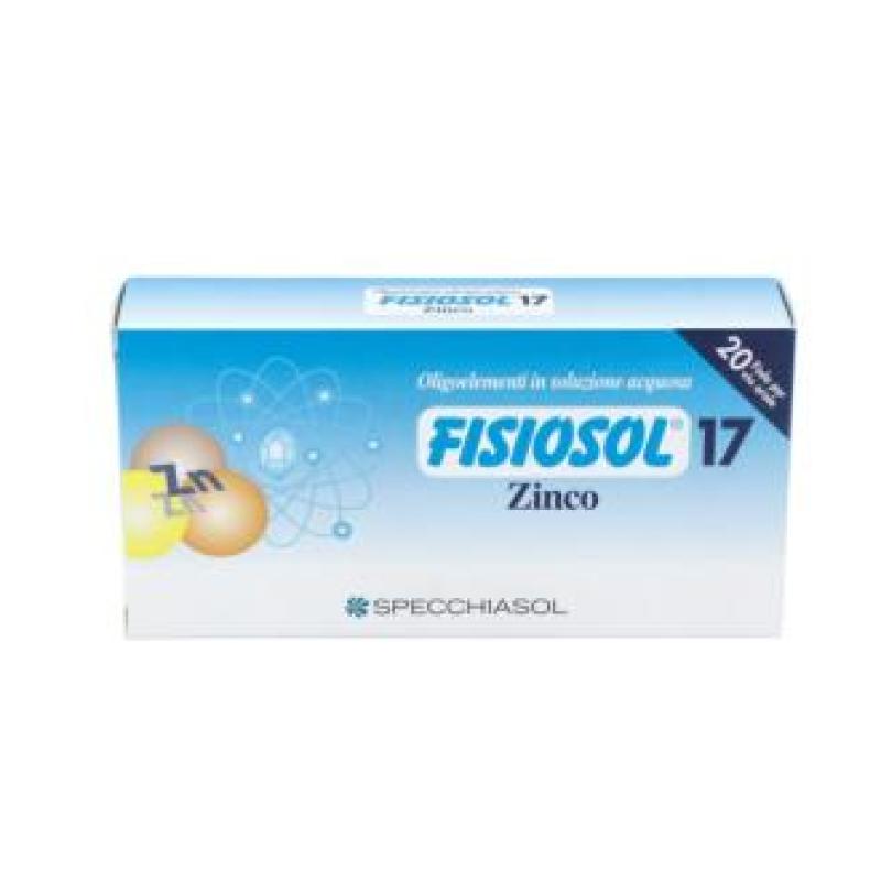 FISIOSOL 17 Zinc 20amp.