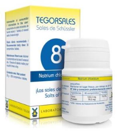 NATRIUM-CHLOR.D6 TEGORSALES (Nº8) 350 comp.20g