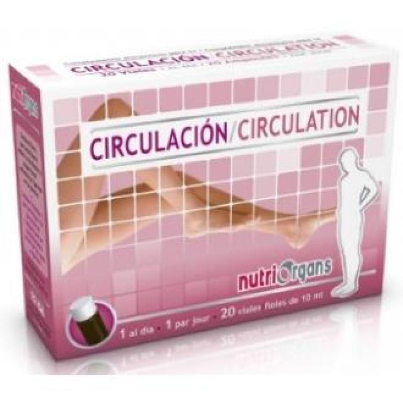 NUTRIORGANS CIRCULACION 20amp.