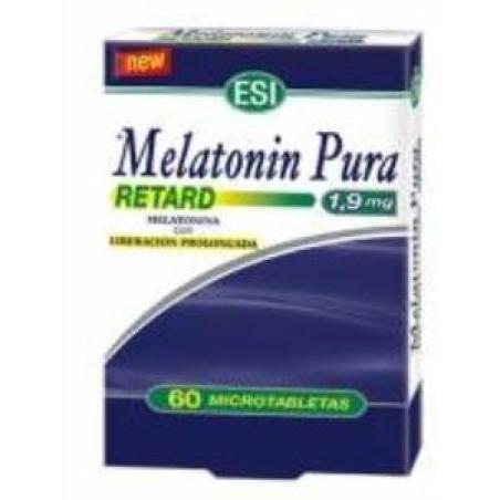 MELATONIN RETARD PURA 1,9mg. 60microtabletas